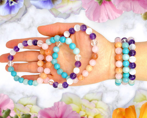 Relieve Stress Anxiety Crystal Bracelet